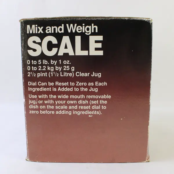 Fox Run Mix & Weigh Food Scale Compact