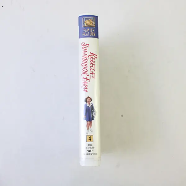 Shirley Temple: Rebecca of Sunnybrook Farm VHS 1994 Exclusive Color Version