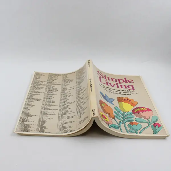 Simple Living An Illustrated Workbook by Jacques Massacrier 1975 Paperback Good