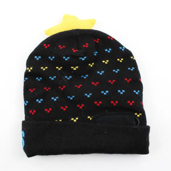 Unbranded One Size Adult "Holla Day" Christmas LED Light Up Winter Knit Beanie