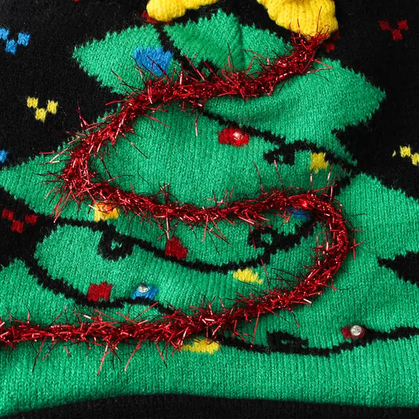 Unbranded One Size Adult "Holla Day" Christmas LED Light Up Winter Knit Beanie