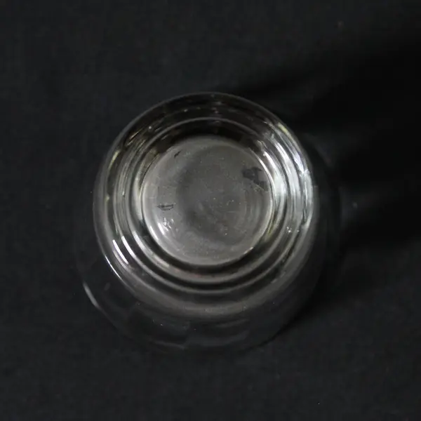 Hard Rock Cafe Clear Glass "Newport Beach" Print Shot Glass 2.5" Tall