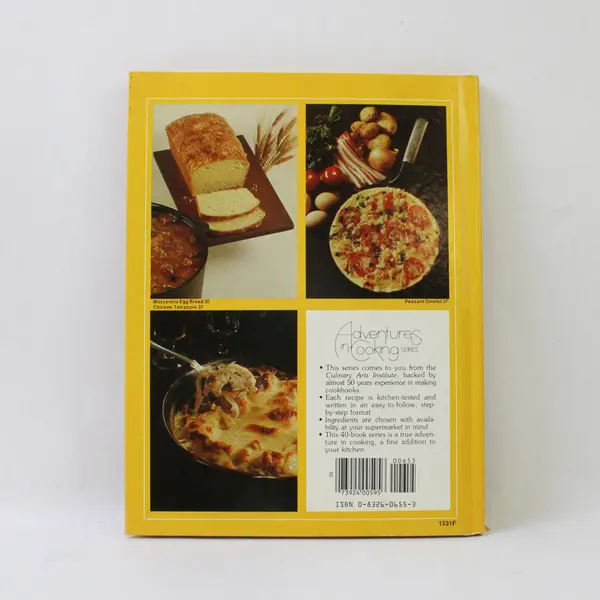 Vintage Cooking with Cheese 1982 Hardcover Adventures in Cooking Series Good