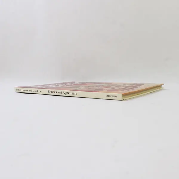 Vintage Better Homes And Gardens Snacks And Appetizers 1974 Hardcover Good