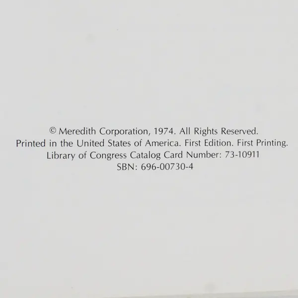 Vintage Better Homes And Gardens Snacks And Appetizers 1974 Hardcover Good