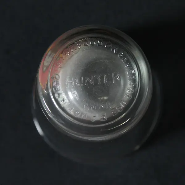 Hunter Clear Glass "Offici Mascots Salt Lake 2002" Printed Shot Glass 2.5"