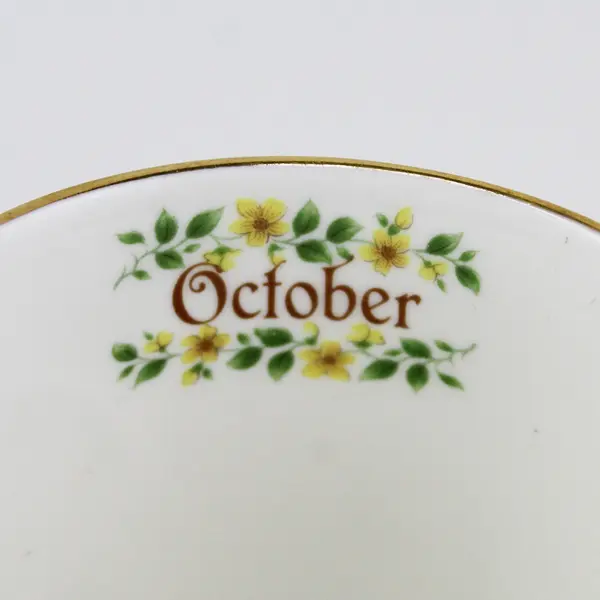 Lot of 3 Crown Trent October Chrysanthemum Coffee Mugs