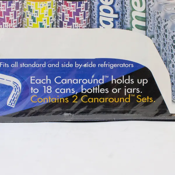 Vintage EMSON Can Around Can, Bottle & Jar Storage System As Seen On TV