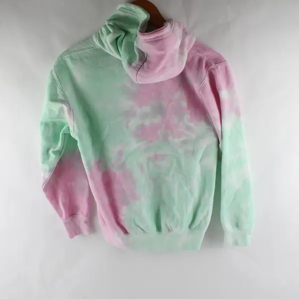 Unbranded Adult S Tie Dye Embroidered Graphic "Gold Beach Oregon" Hoodie Sweater