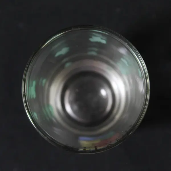 Unbranded Frosted Glass Ireland Printed W/ Crest Shot Glass 2.5" Tall