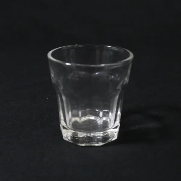 Lot Of 3 IKEA Matching Pokal Clear Glass Shot Glasses 2.25" Tall 21143