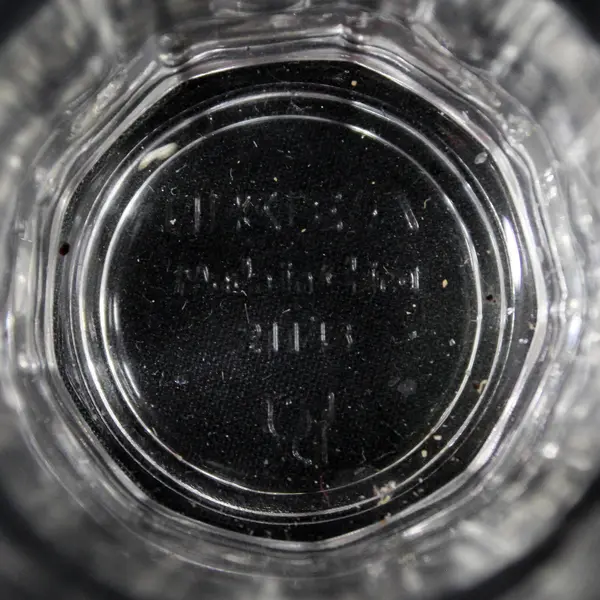 Lot Of 3 IKEA Matching Pokal Clear Glass Shot Glasses 2.25" Tall 21143