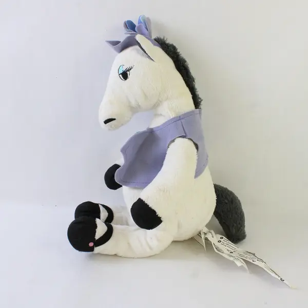 IKEA Zebra Plush Purple Vest & Hat Stuffed Animal 