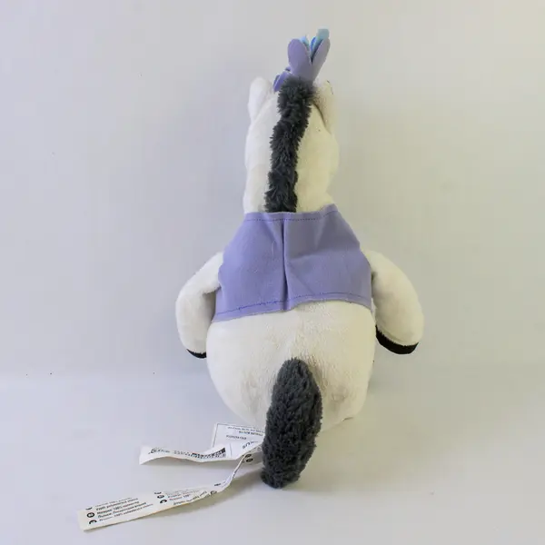 IKEA Zebra Plush Purple Vest & Hat Stuffed Animal 