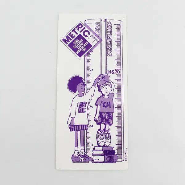 VTG 1992 Bonneville Power Administration Metric Conversion Educational Brochure 