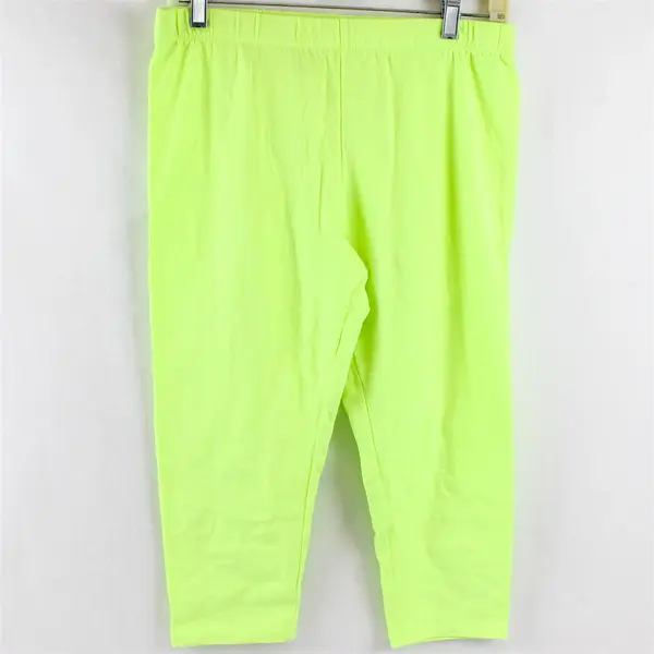 Lot of 3 Women's/Junior's L Mixed Brands/Patterns/Colors Capri Stretch Leggings