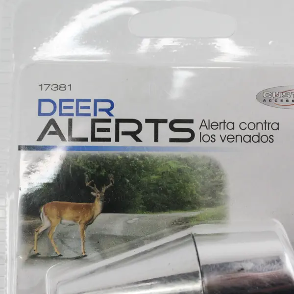 Custom Accessories 17381 Chrome Deer Alert Horn - Car/Truck New