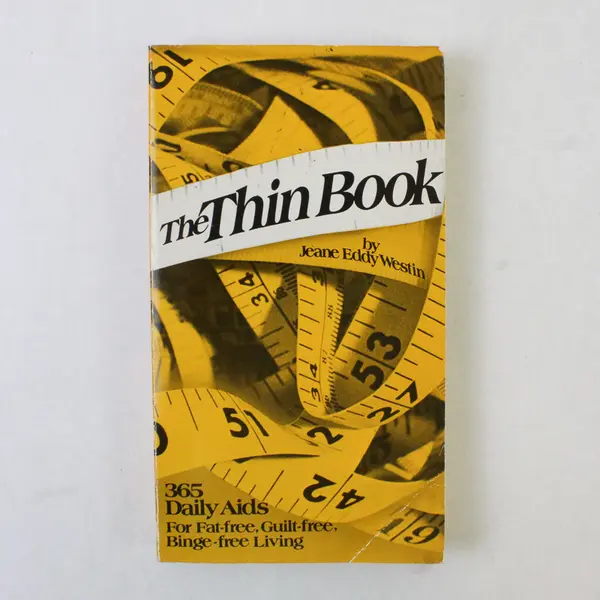 Vintage The Thin Book Jeane Eddy Westin 1978 Paperback Good Condition