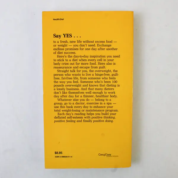 Vintage The Thin Book Jeane Eddy Westin 1978 Paperback Good Condition