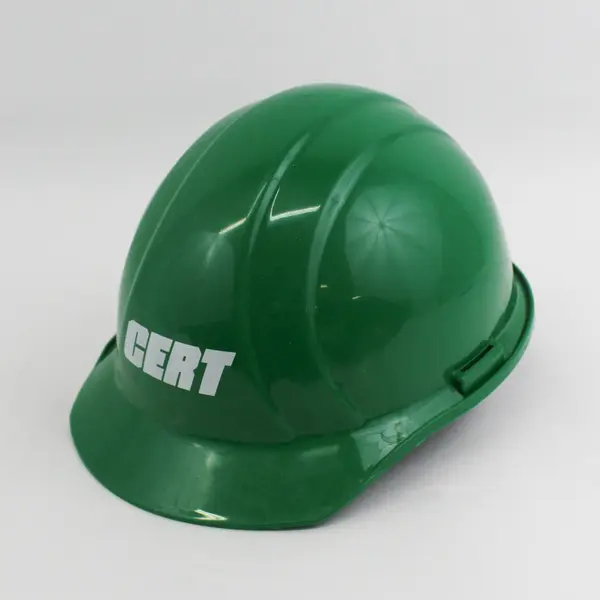 ERB Americana Cap-Style Safety Helmet Green CERT Size 6.5-8