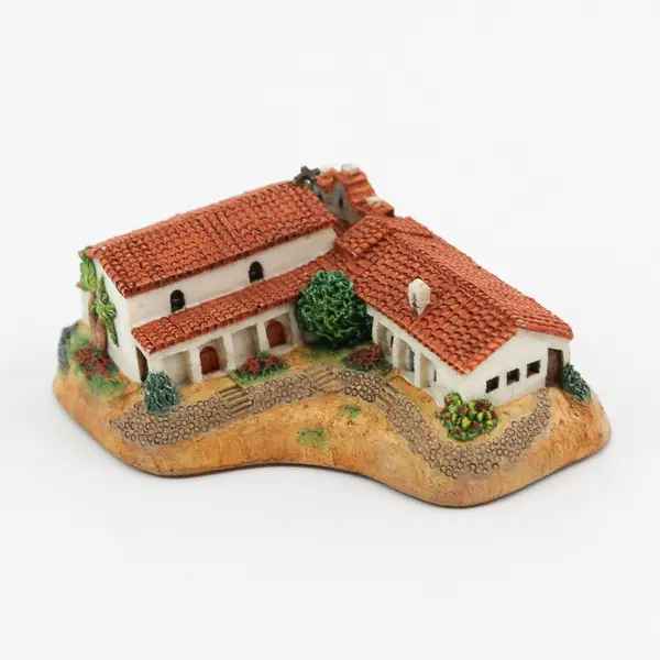Mission De Oro Collection San Antonio Figurine "Old Spanish Mission Trust" #1409