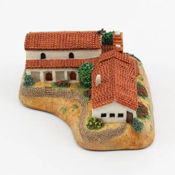 Mission De Oro Collection San Antonio Figurine "Old Spanish Mission Trust" #1409