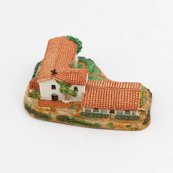 Mission De Oro Collection San Fernando Figurine Old Spanish Mission Trust #1410