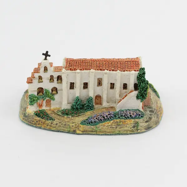 Mission De Oro Collection San Gabriel Arcangel Figurine 1993 Cameo Series #1421