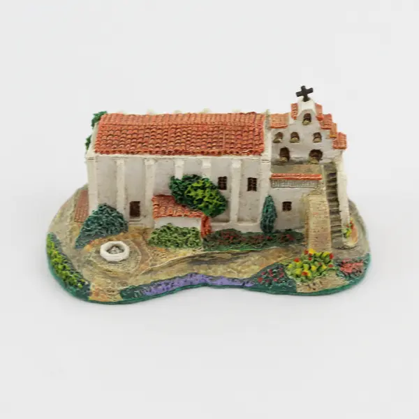 Mission De Oro Collection San Gabriel Arcangel Figurine 1993 Cameo Series #1421