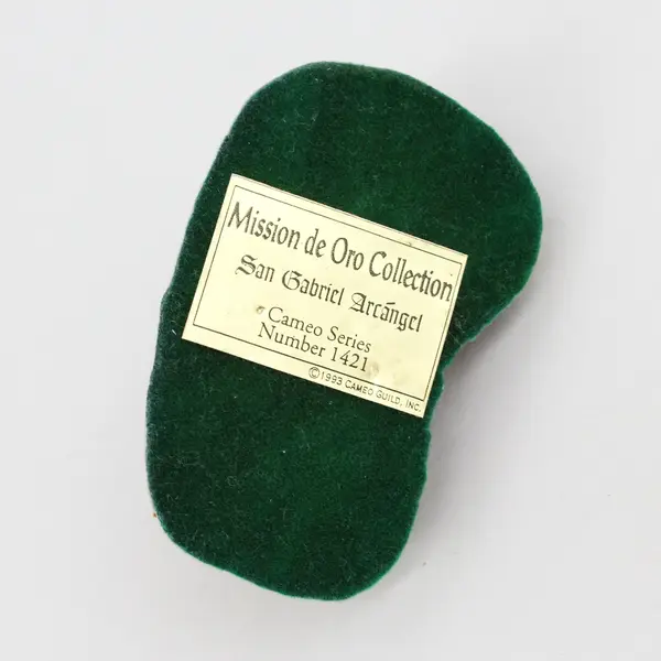 Mission De Oro Collection San Gabriel Arcangel Figurine 1993 Cameo Series #1421