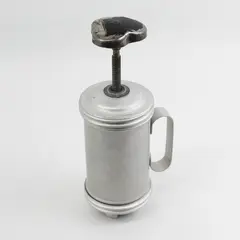 Vintage Aluminum Cookie & Pastry Press w/11 Discs 2 Tips 