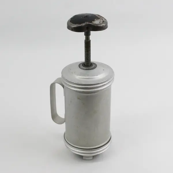 Vintage Aluminum Cookie & Pastry Press w/11 Discs 2 Tips 