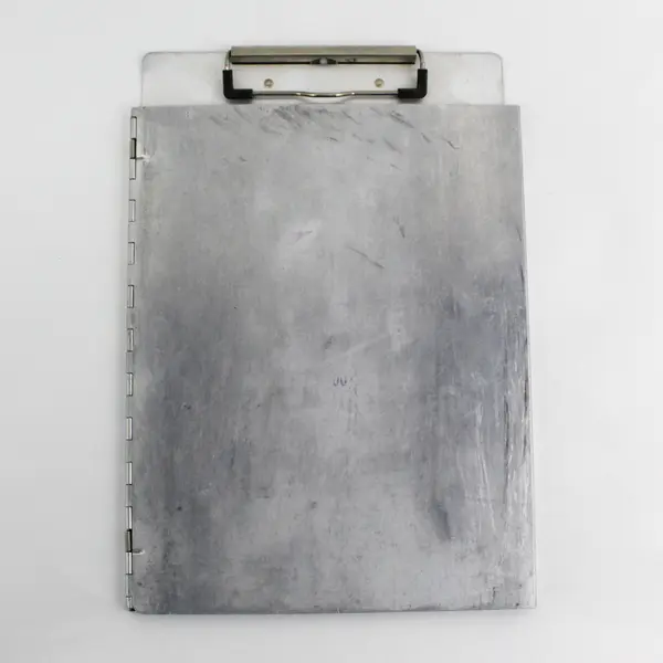 Saunders Recycled Aluminum Storage Clipboard, Letter, Silver