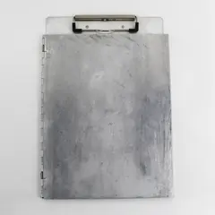 Saunders Recycled Aluminum Storage Clipboard, Letter, Silver