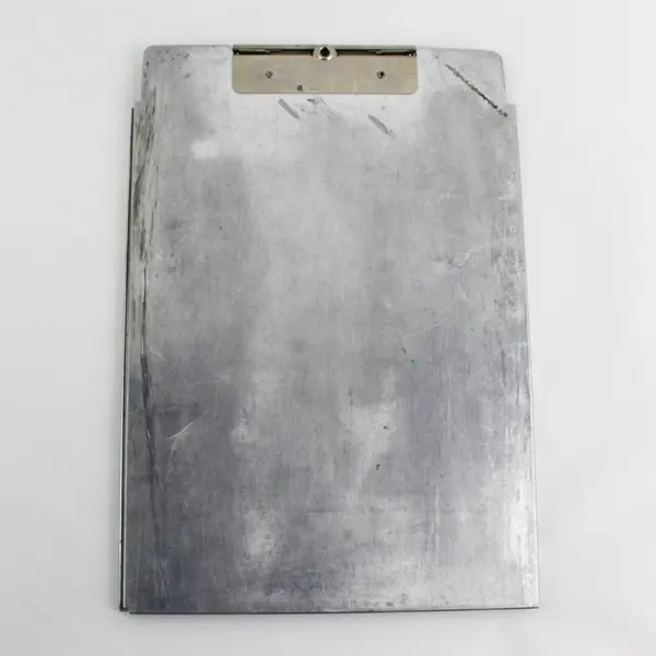 Saunders Recycled Aluminum Storage Clipboard, Letter, Silver