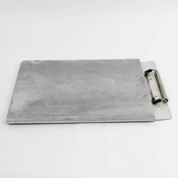 Saunders Recycled Aluminum Storage Clipboard, Letter, Silver