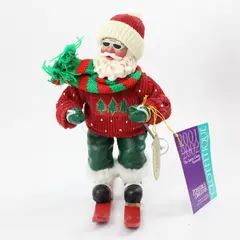 Possible Dreams Clothtique Santa's Slalom 2001/2002 Santa Claus Network