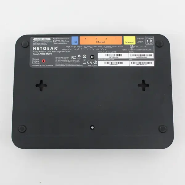 Netgear N750 WNDR4300 Wireless Dual-Band Gigabit Router - As-Is