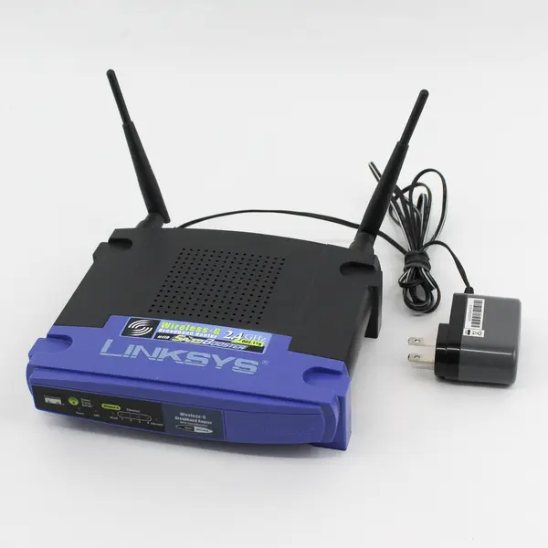 Linksys WRT54GS Wireless-G 2.4GHz 4-Port Router Speed Booster
