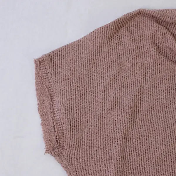 Urban Outfitters Out From Under Women's S Mauve V Neck Pullover Knit Top