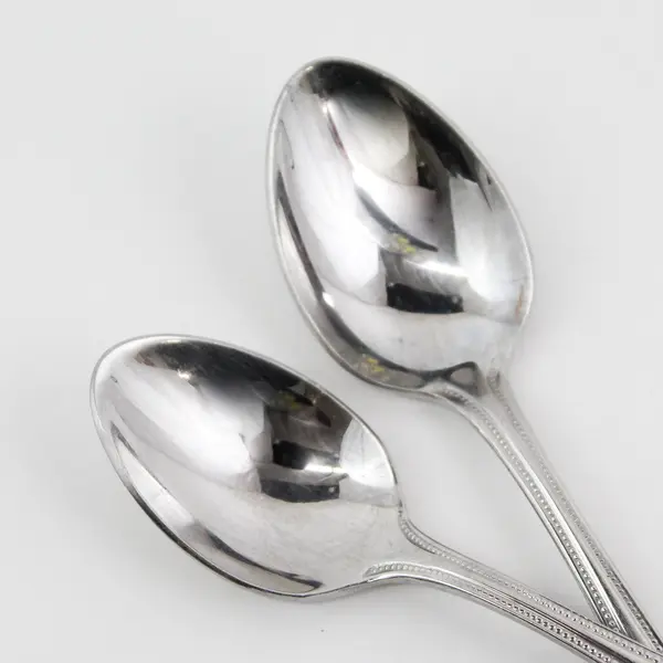 Lot of 3 Villeroy & Boch Bordeaux Pattern 18/10 SS 2 Teaspoons 1 Small Teaspoon