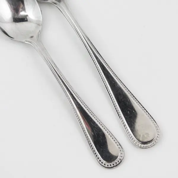 Lot of 3 Villeroy & Boch Bordeaux Pattern 18/10 SS 2 Teaspoons 1 Small Teaspoon