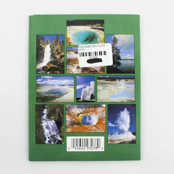 Yellowstone National Park Set Of 12 Souvenir Prints Wyoming Montana