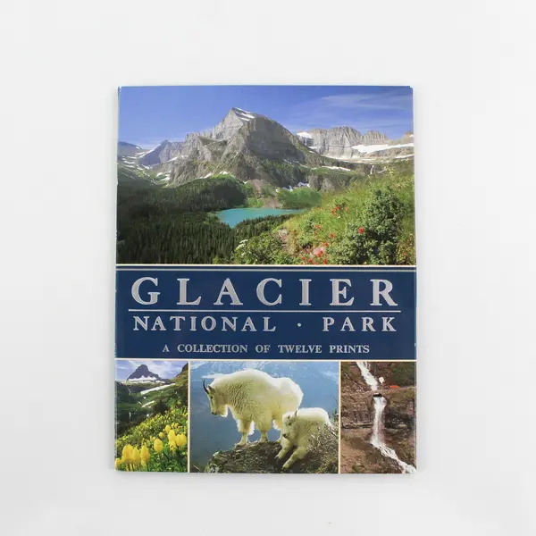 Glacier National Park Set Of 12 Souvenir Prints Montana