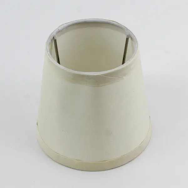 White Fabric Empire Lamp Shade 