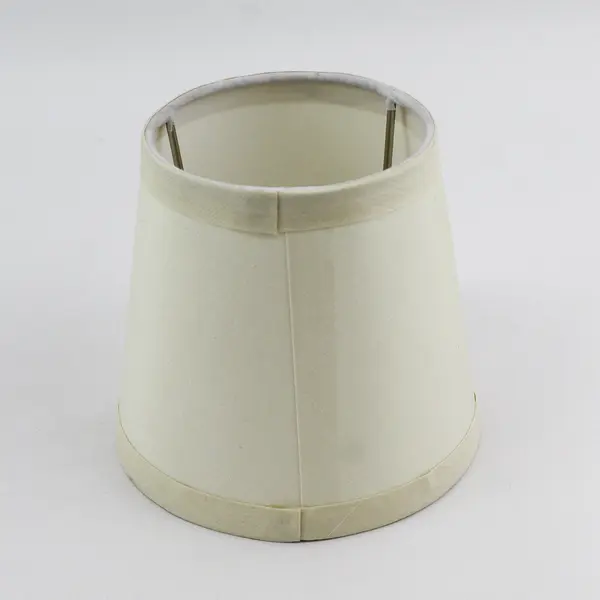 White Fabric Empire Lamp Shade 