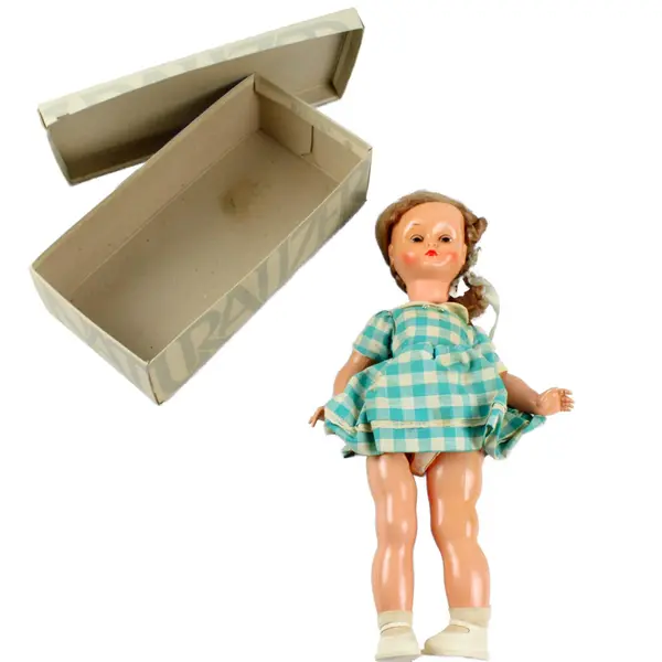 Vintage Collectible 1950s Large 12in "Bella" Doll - Not Assembled - All Included