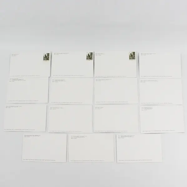 Set Of 15 Vintage Mockba Moscow Russia Landmark Postcards 1985