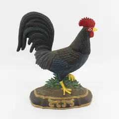 Vintage Cast Iron Rooster Figurine Farmhouse Decor Metalware Collectible