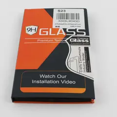 New 9H Glass - 3 Pack Galaxy S23 Tempered HD Glass Screen Protector